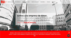 Desktop Screenshot of datacentric.es